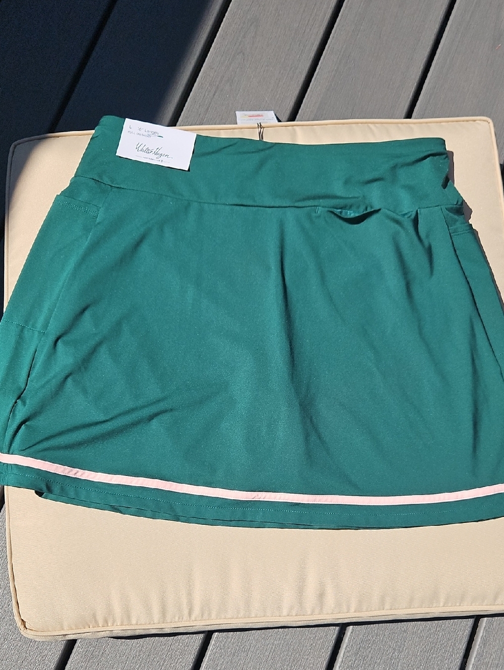 NWT Walter Hagen Performance 11 Knit Skort Green Size L - Picture 13 of 13